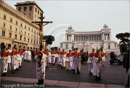 ITALY - ROMA
Processione del Perdono (quaresima)
le confraternite sfilano per le vie del centro