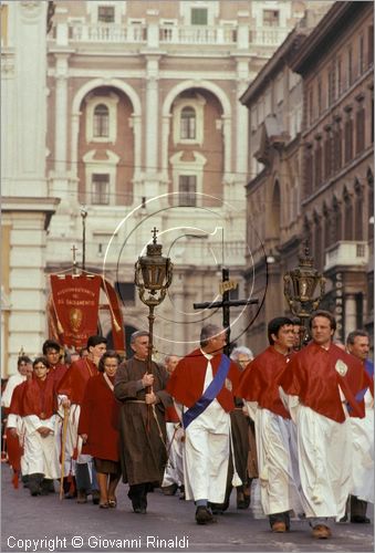 ITALY - ROMA
Processione del Perdono (quaresima)
le confraternite sfilano per le vie del centro