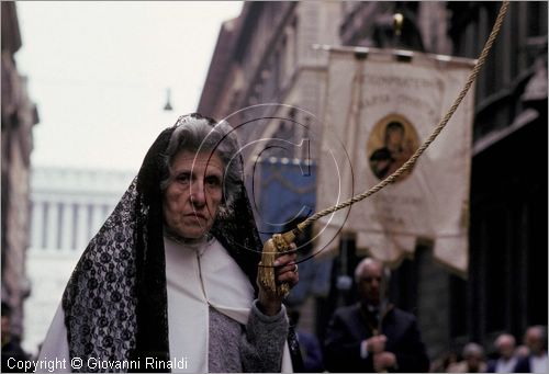 ITALY - ROMA
Processione del Perdono (quaresima)
le confraternite sfilano per le vie del centro