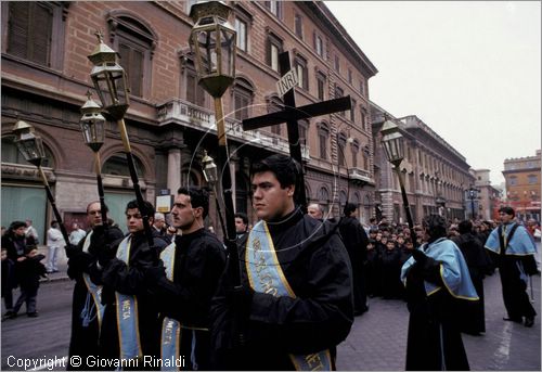 ITALY - ROMA
Processione del Perdono (quaresima)
le confraternite sfilano per le vie del centro