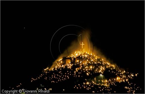 ITALY - SANT'ORESTE, MONTE SORATTE (RM)
"Soratte in Fiamme" (maggio)