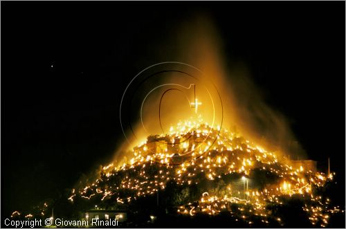 ITALY - SANT'ORESTE, MONTE SORATTE (RM)
"Soratte in Fiamme" (maggio)