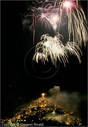 ITALY - SANT'ORESTE, MONTE SORATTE (RM)
"Soratte in Fiamme" (maggio)