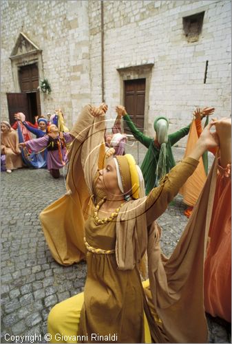 ITALY - TREVI (PG) - PALIO DEI TERZIERI (prima domenica di ottobre)
Corteo Storico