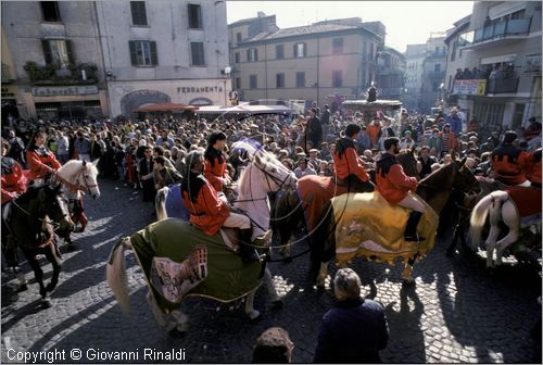 ITALY
VELLETRI (RM)
Festa di Sant'Antonio Abate (domenica dopo il 17 gennaio)
cavalcata storica