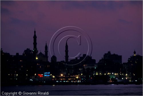 EGYPT - Alexandria - veduta serale