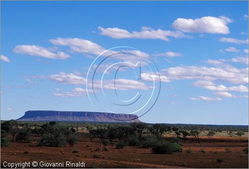 AUSTRALIA CENTRALE - Mount Corner  visto da Curtin Springs