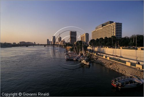 EGYPT - CAIRO - il Nilo dal ponte Tahrir