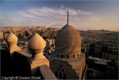 EGYPT - CAIRO - panorama sulla Citt dei Morti - Moschea di Qaitbey