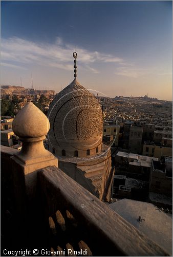 EGYPT - CAIRO - panorama sulla Citt dei Morti - Moschea di Qaitbey