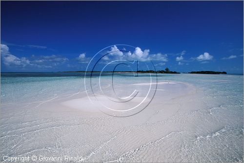 CUBA - Arcipelago delle Isole Canarreos - Cayos Pedraza - piccole dune di sabbia bianchissima emergono con il variare delle maree