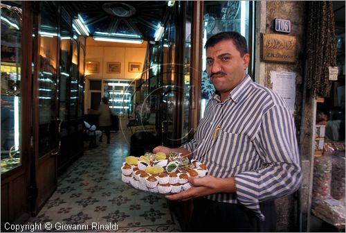 SYRIA - DAMASCO - Souq dei dolci