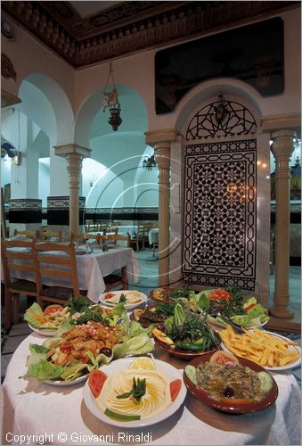 SYRIA - DAMASCO - ristorante Old Damascus