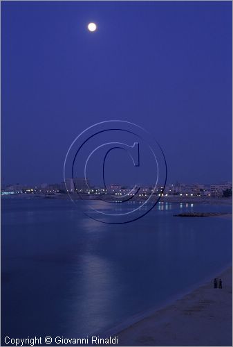 EGYPT - Marsa Matrouh - veduta serale con luna