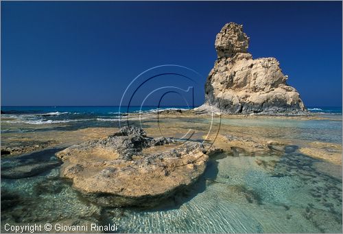 EGYPT - Marsa Matrouh - Bagni di Cleopatra, tratto di costa ovest della citt