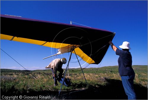 Australia Occidentale - Esperance - volo in deltaplano sulla costa tra Observatory Point e Picnic Cove