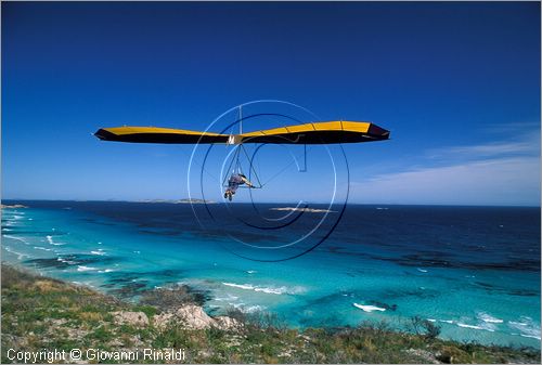 Australia Occidentale - Esperance - volo in deltaplano sulla costa tra Observatory Point e Picnic Cove
