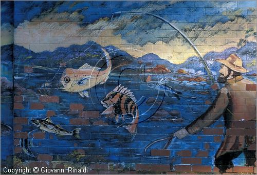 Australia Occidentale - Esperance - murales lungo l'Esplanade