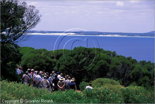 Australia Occidentale - Esperance - Arcipelago de La Recherche - visitatori a Woody Island