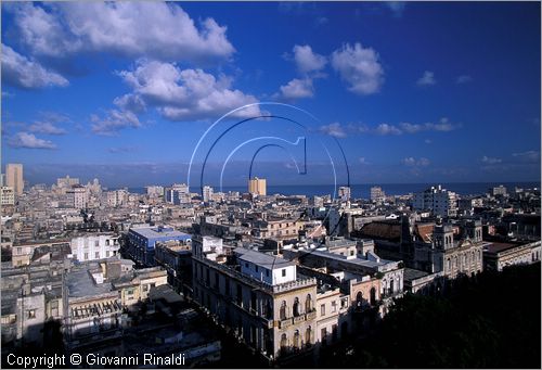 CUBA - HAVANA - veduta della citt dall'Hotel Parque Central