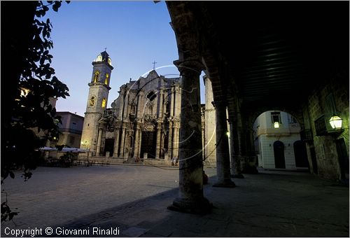 CUBA - HAVANA - La Habana Vieja - Plaza de la Catedral