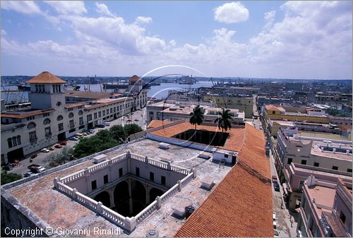 CUBA - HAVANA - La Habana Vieja - Convento de San Francisco de Asis - veduta del complesso dalla torre campanaria