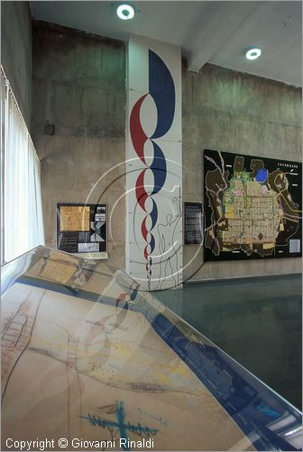 INDIA (PUNJAB) - CHANDIGARH - citt interamente progettata da Le Corbusier negli anni '50 - settore 10 - Museo della Citt