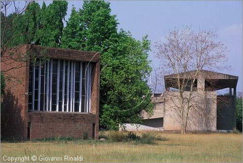 INDIA (PUNJAB) - CHANDIGARH - città interamente progettata da Le Corbusier negli anni '50 - settore 10 - Edificio del Museo di Storia Naturale