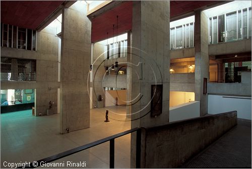 INDIA (PUNJAB) - CHANDIGARH - citt interamente progettata da Le Corbusier negli anni '50 - settore 10 - Galleria d'Arte