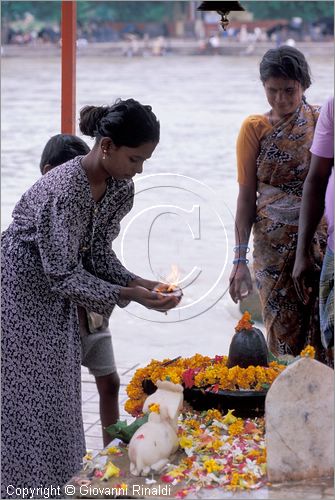 INDIA (UTTAR PRADESH) - Haridwar - citt di pellegrinaggio sulle rive del Gange