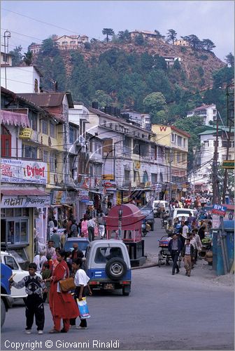 INDIA (UTTAR PRADESH) - Mussoorie - Gandhi Chowk (library)