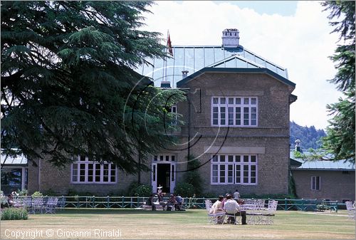 INDIA (HIMACHAL PRADESH) - Chail - Chail Palace Hotel (era una residenza del maharaja)