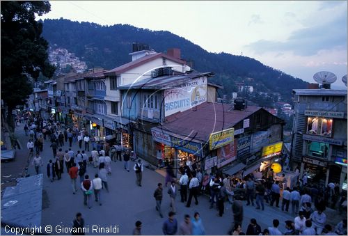 INDIA (HIMACHAL PRADESH) - SHIMLA - The Mall