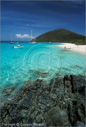 CARAIBI - ISOLE VERGINI BRITANNICHE - ISOLA DI JOST VAN DYKE - White Bay