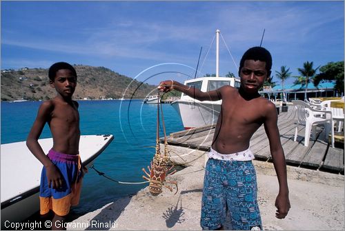 CARAIBI - ISOLE VERGINI BRITANNICHE - ISOLA DI JOST VAN DYKE - Little Harbour: Sidney's