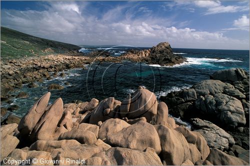 AUSTRALIA OCCIDENTALE - Cape Naturaliste - la costa presso Sugarloaf Rock