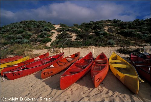 AUSTRALIA OCCIDENTALE - Margaret River - Rivermouth - la foce del fiume