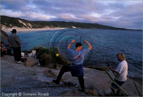 AUSTRALIA OCCIDENTALE - Augusta - Cosy Corner presso  Knobby Head - pescatori sportivi
