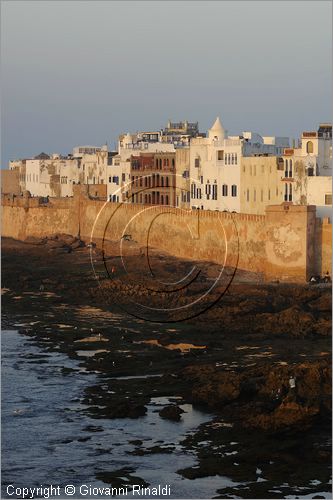 MAROCCO - MAROC - MOROCCO - ESSAOUIRA - scorcio della citt al tramonto dalla torre del porto