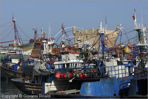 MAROCCO - MAROC - MOROCCO - ESSAOUIRA - il porto - cantieri navali