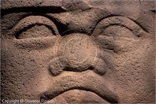 MEXICO - TABASCO - Villahermosa - Parque La Venta - reperti precolombiani ritrovati a la Venta (distante 100 chilometri) era una grande citt cerimoniale olmeca