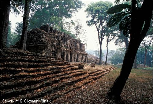 MEXICO - CHIAPAS - Selva Lacandona - Yaxchilan - Centro cerimoniale del VI-VII secolo d.C. nella Valle del fiume Usumacinta al confine con il Guatemala