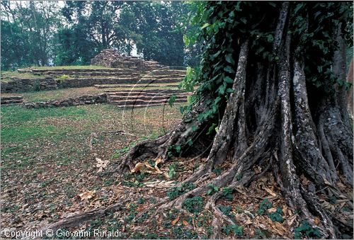 MEXICO - CHIAPAS - Selva Lacandona - Yaxchilan - Centro cerimoniale del VI-VII secolo d.C. nella Valle del fiume Usumacinta al confine con il Guatemala