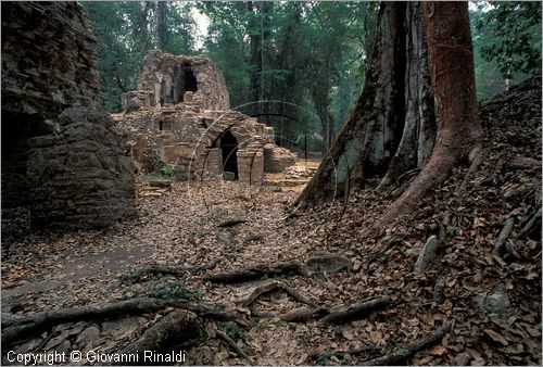 MEXICO - CHIAPAS - Selva Lacandona - Yaxchilan - Centro cerimoniale del VI-VII secolo d.C. nella Valle del fiume Usumacinta al confine con il Guatemala