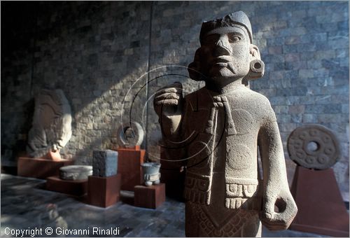 MEXICO - Citt del Messico - Museo Nazionale di Antropologia e di Storia - sezione dedicata alle culture precolombiane