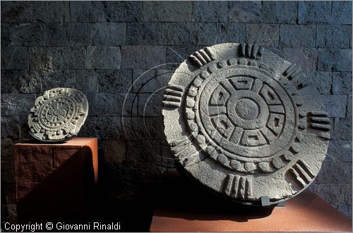 MEXICO - Citt del Messico - Museo Nazionale di Antropologia e di Storia - sezione dedicata alle culture precolombiane