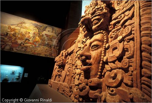 MEXICO - Citt del Messico - Museo Nazionale di Antropologia e di Storia - sezione dedicata alle culture precolombiane