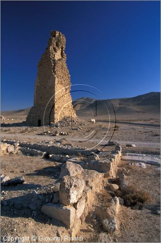 SIRIA - PALMIRA
antica città romana nel deserto
Vallata delle tombe, tobe torri ed ipogei ad ovest della città