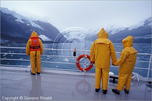 CILE - CHILE - Patagonia - navigazione sulla nave Terra Australis alla Bahia Brookes