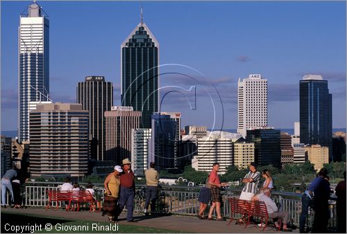 AUSTRALIA OCCIDENTALE - Perth - veduta sulla citt dal  Kings Park